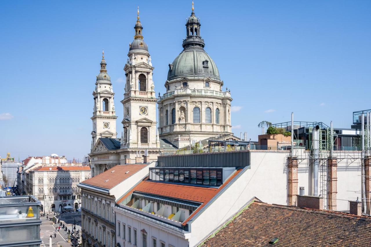 Basilika Panorama luxury one bedroom apartment with balcony Budapest Bagian luar foto