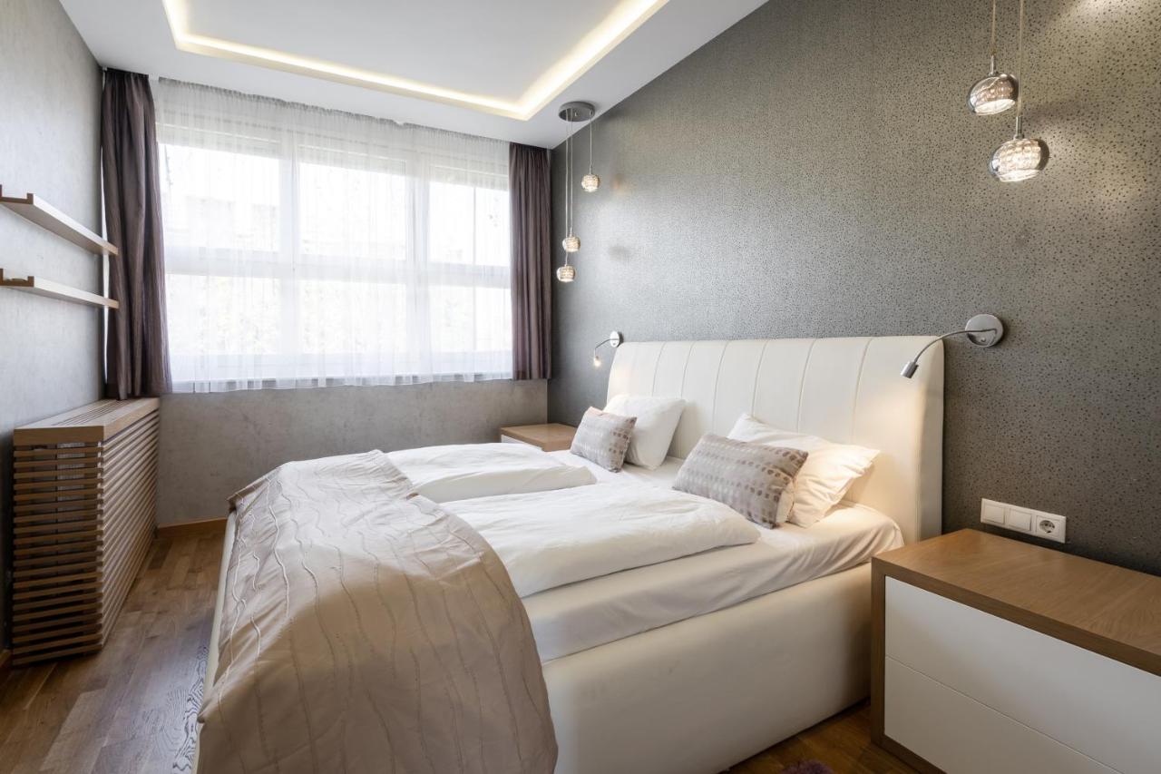 Basilika Panorama luxury one bedroom apartment with balcony Budapest Bagian luar foto
