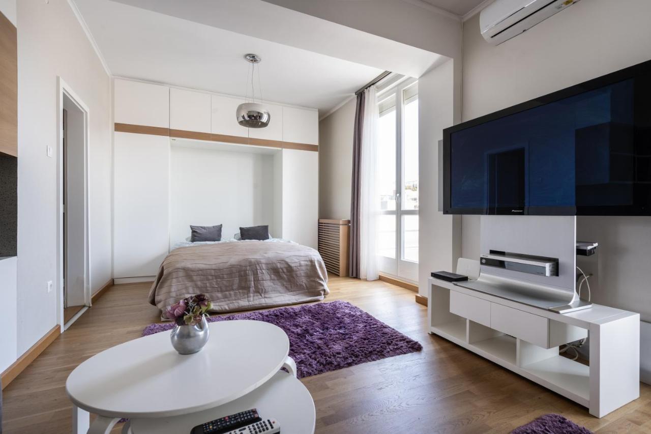 Basilika Panorama luxury one bedroom apartment with balcony Budapest Bagian luar foto