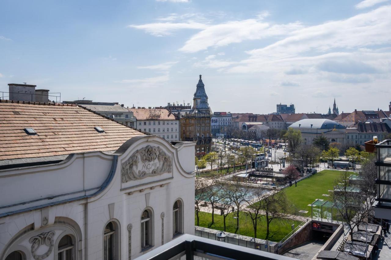 Basilika Panorama luxury one bedroom apartment with balcony Budapest Bagian luar foto