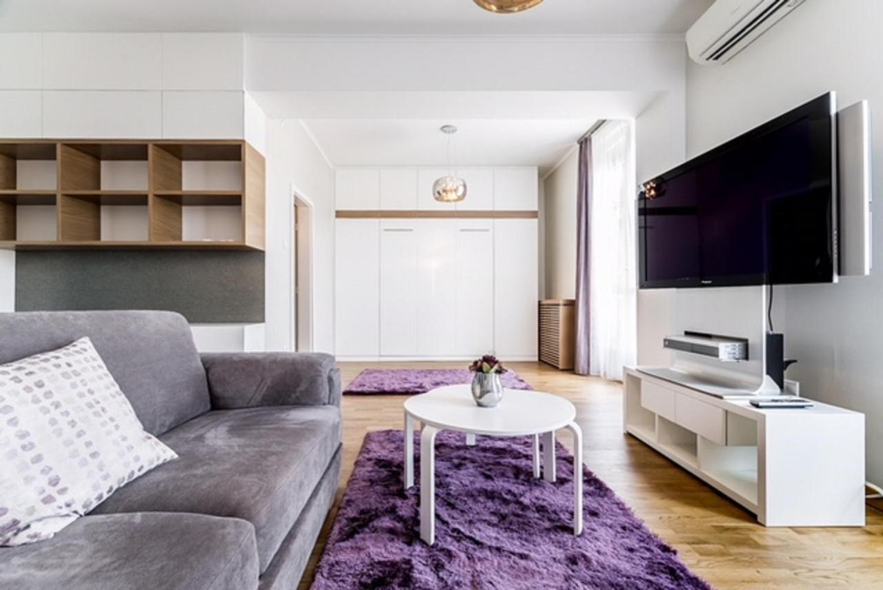 Basilika Panorama luxury one bedroom apartment with balcony Budapest Bagian luar foto