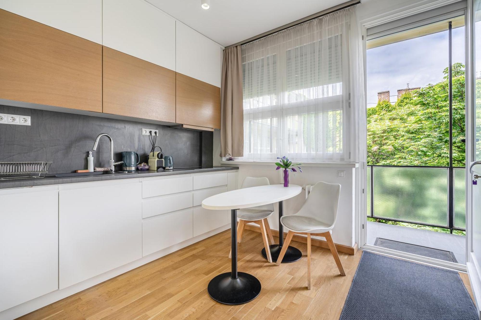 Basilika Panorama luxury one bedroom apartment with balcony Budapest Bagian luar foto