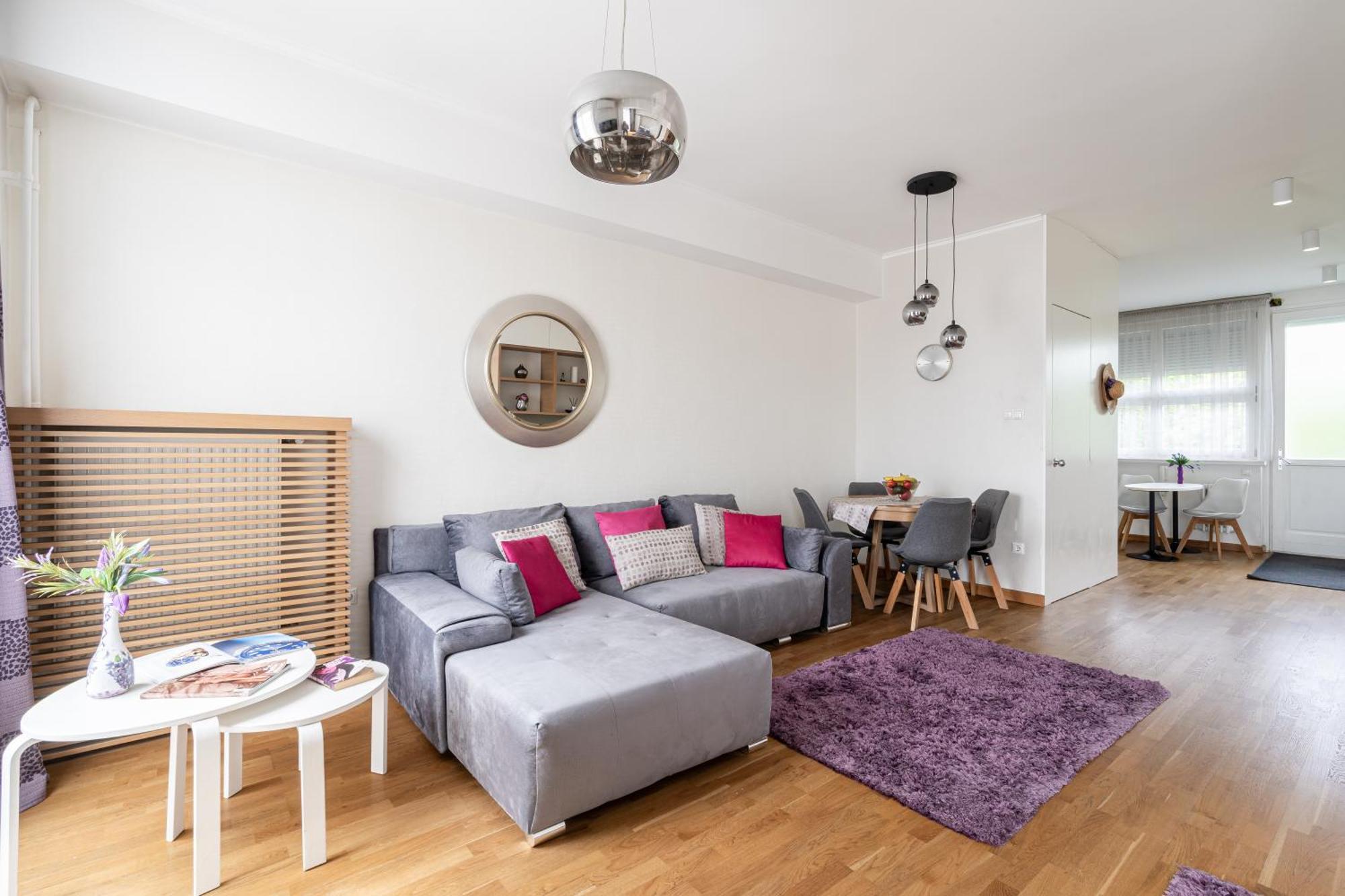 Basilika Panorama luxury one bedroom apartment with balcony Budapest Bagian luar foto