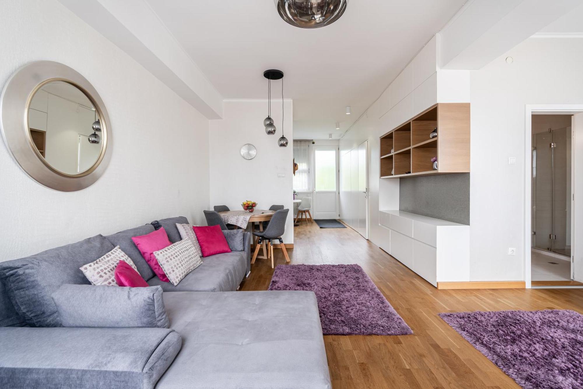 Basilika Panorama luxury one bedroom apartment with balcony Budapest Bagian luar foto