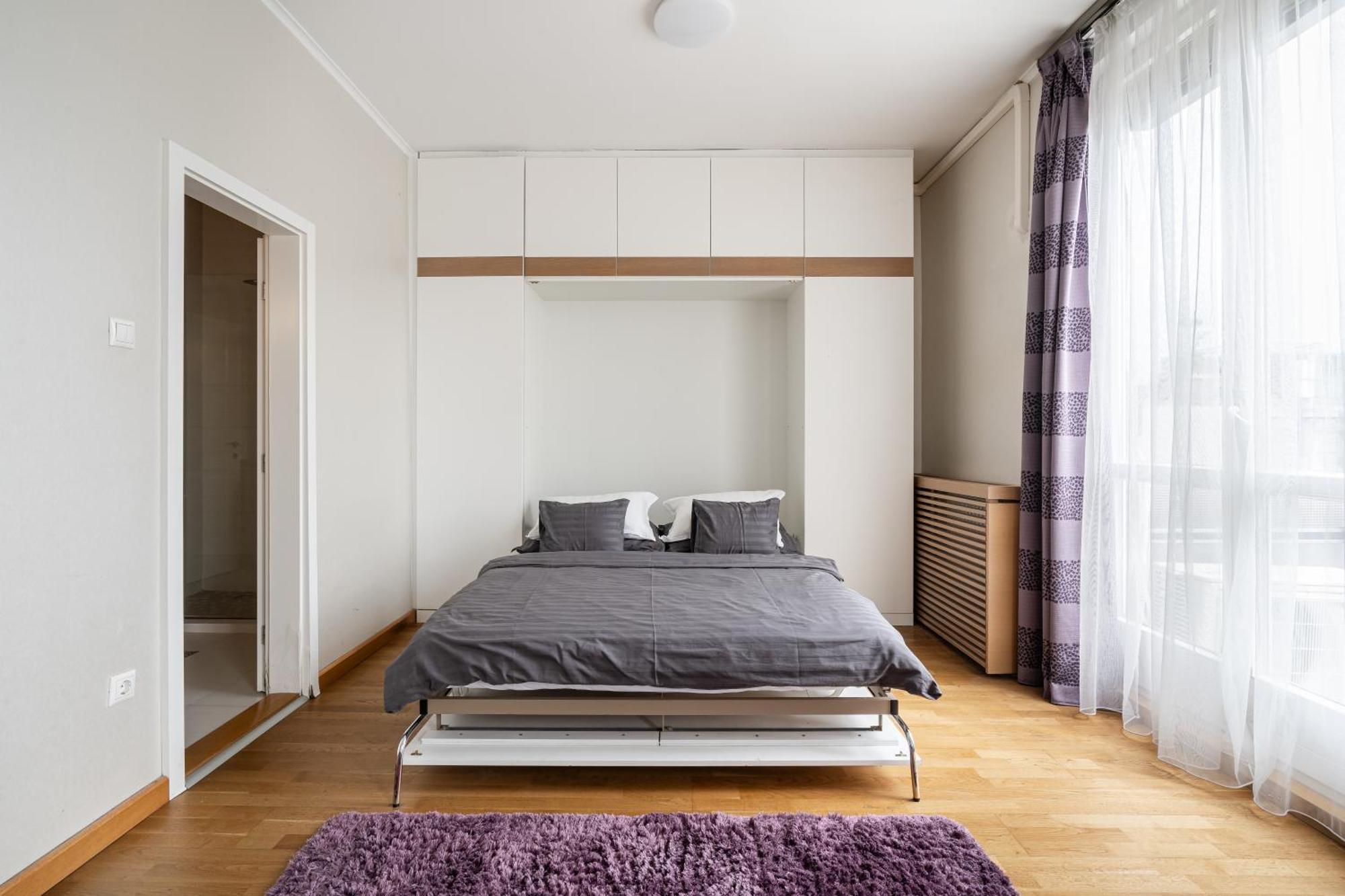 Basilika Panorama luxury one bedroom apartment with balcony Budapest Bagian luar foto