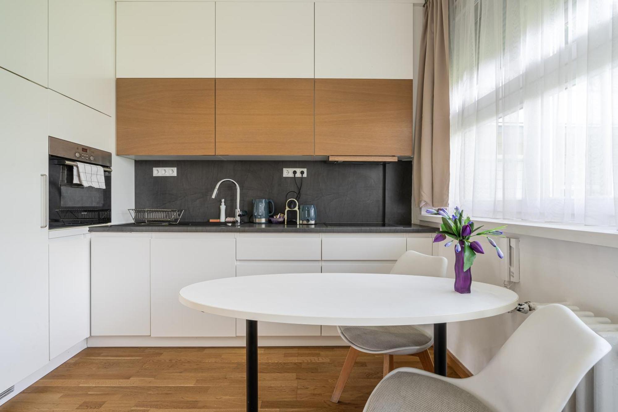 Basilika Panorama luxury one bedroom apartment with balcony Budapest Bagian luar foto
