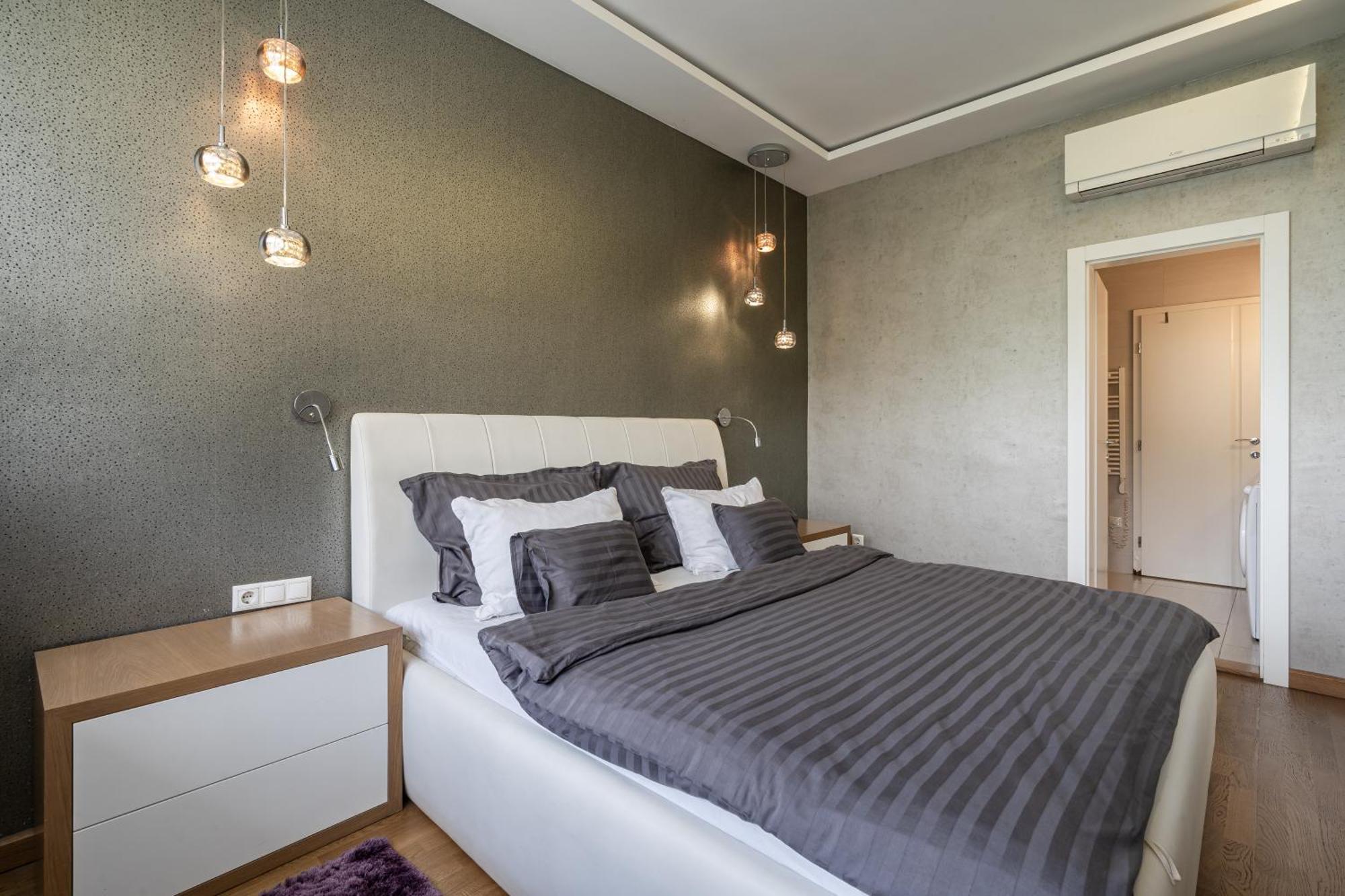 Basilika Panorama luxury one bedroom apartment with balcony Budapest Bagian luar foto