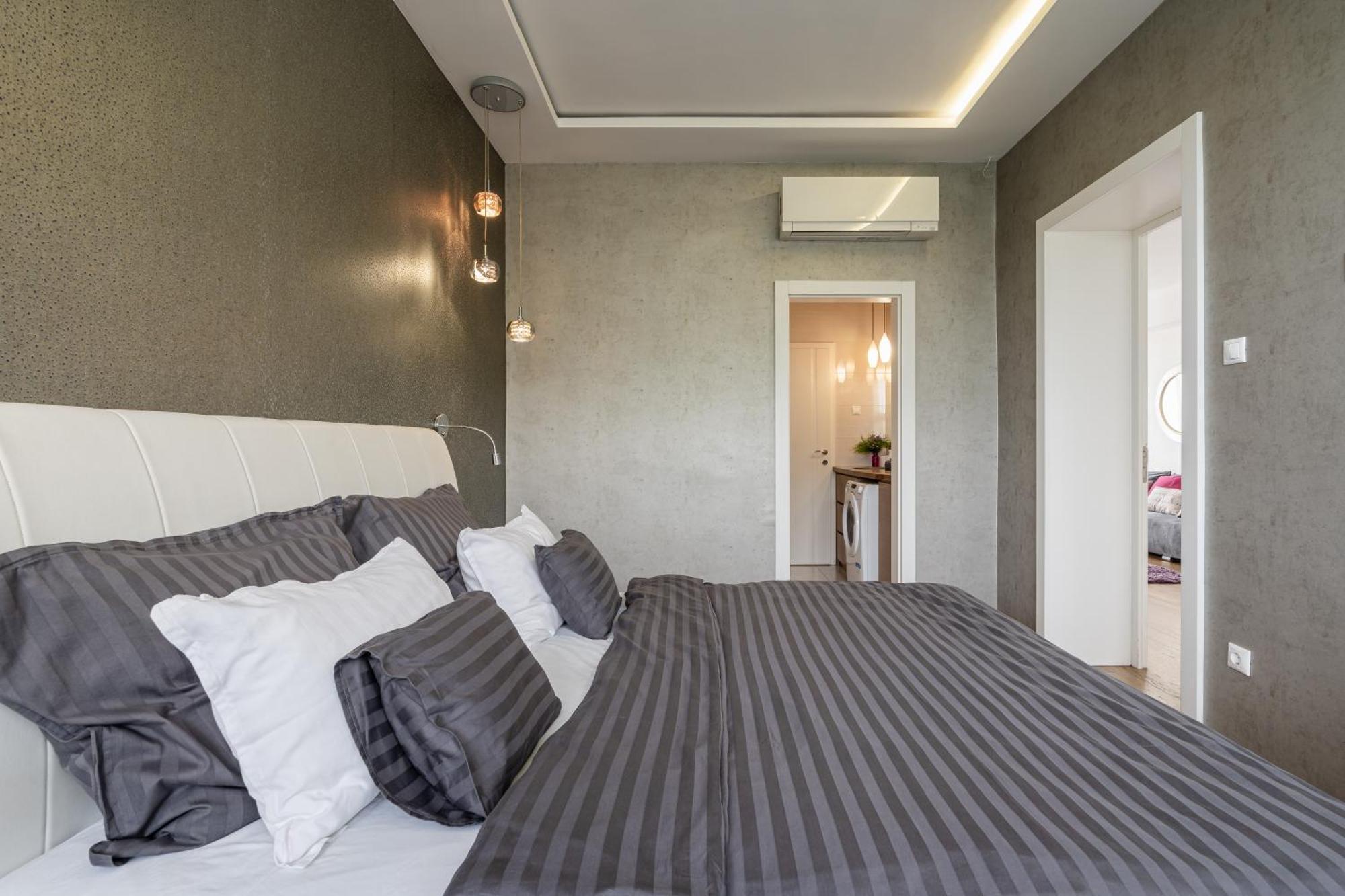 Basilika Panorama luxury one bedroom apartment with balcony Budapest Bagian luar foto